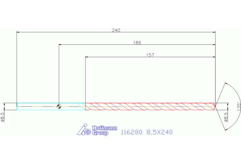 116280 8,5X240
