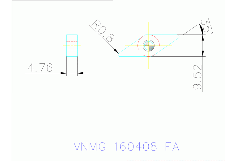 VNMG 160408 FA ZA TT5030