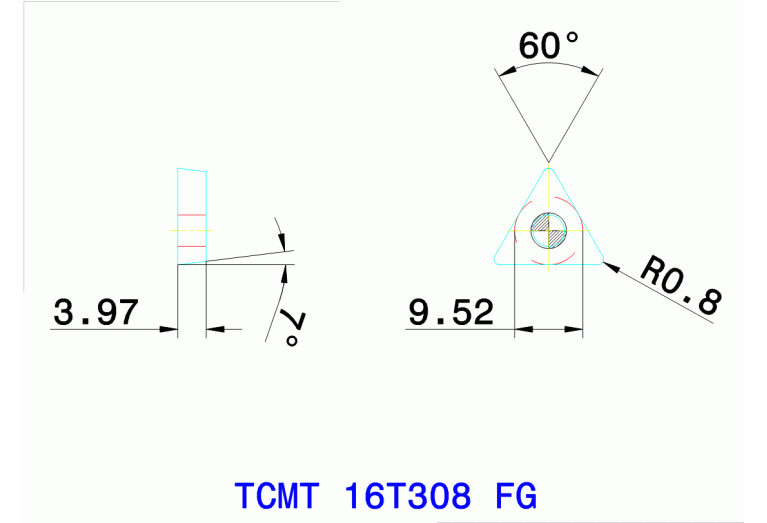 TCMT 16T308 FG TT9235