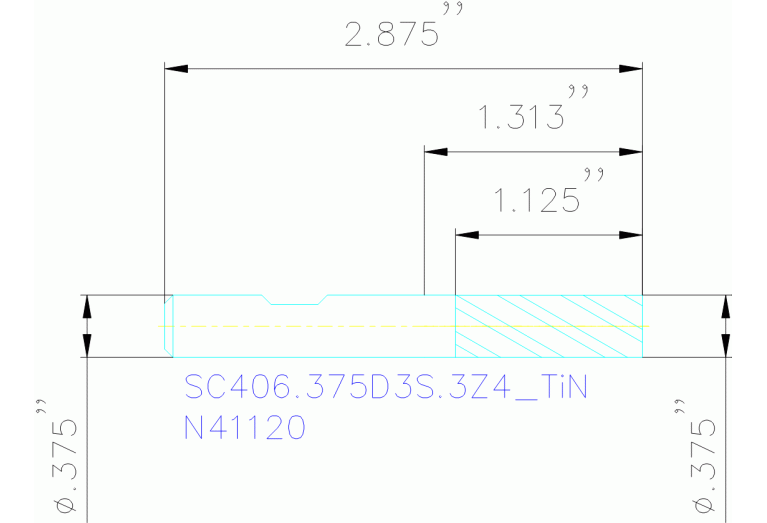 SC406.375D3S.3Z4 TIN