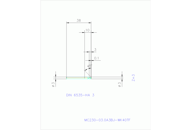 MC230-03.0A3BJ-WK40TF