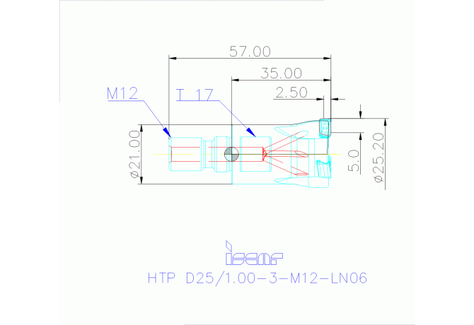 HTP D25/1.00-3-M12-LN06