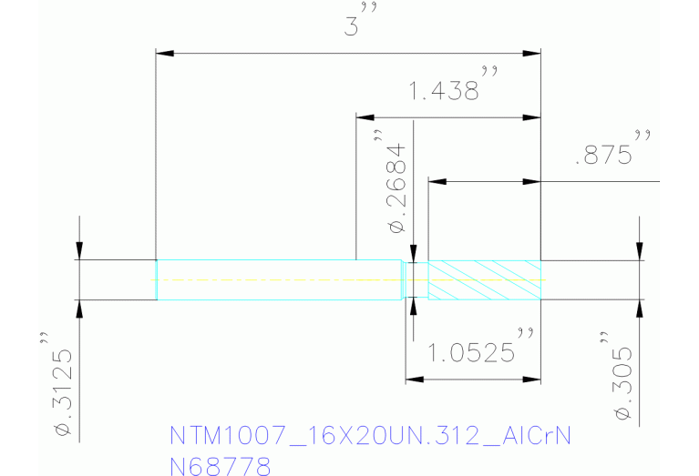 NTM1007/16X20UN.312 ALCRN