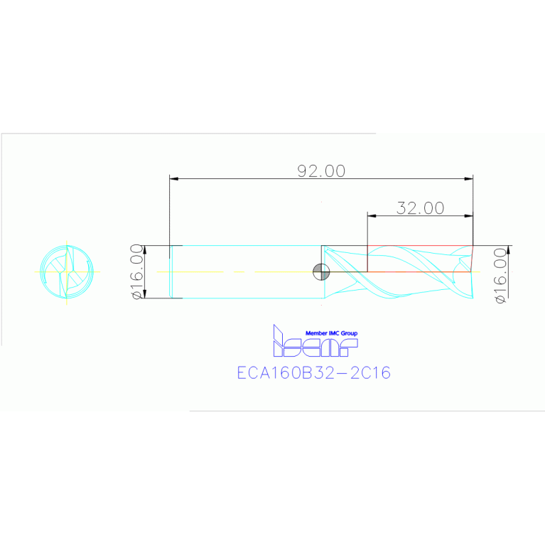 ECA160B32-2C16 IC08