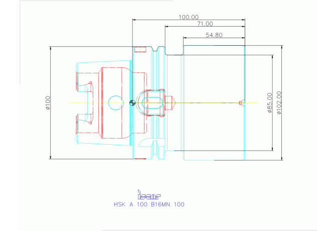 HSK A100 B16MN 100