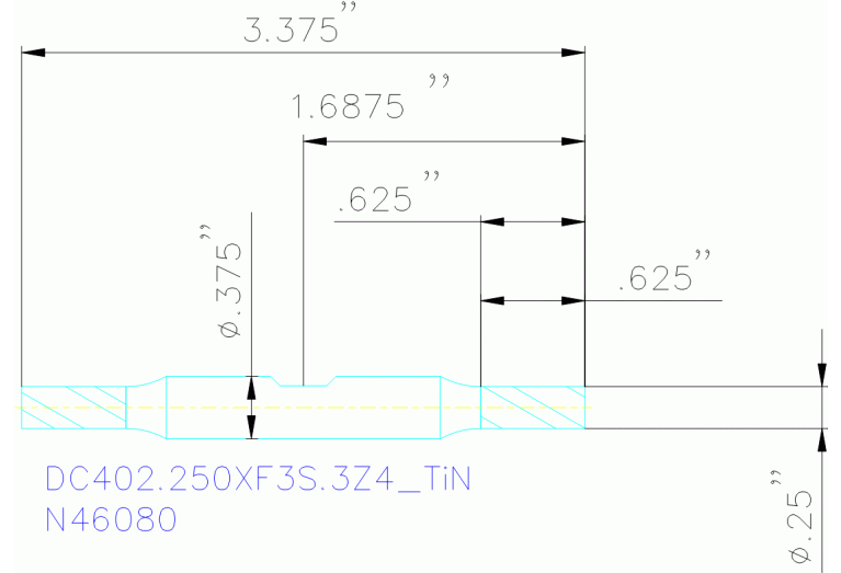 DC402.250XF3S.3Z4 TIN