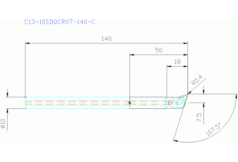 C13-10SDQCR07-140-C