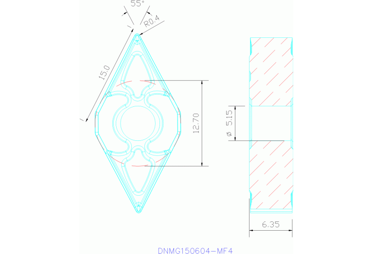 DNMG150604-MF4 TM2000