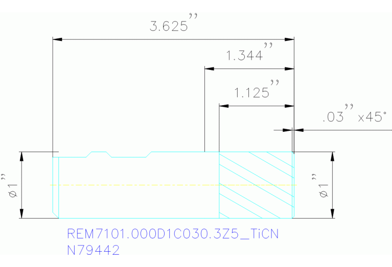 REM7101.000D1C030.3Z5 TICN