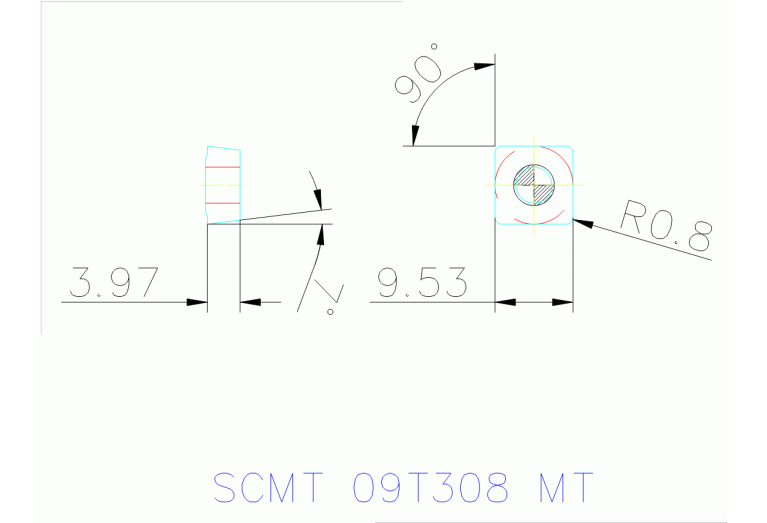 SCMT 09T308 MT TT7025