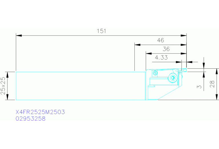 X4FR2525M2503