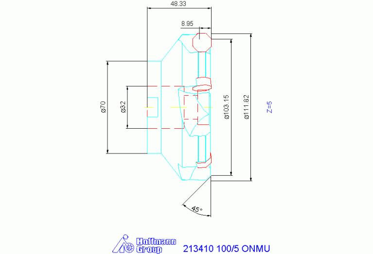 213410 100/5 ONMU