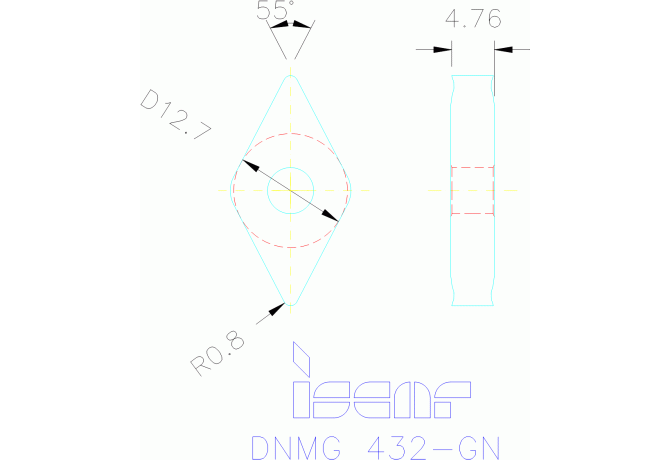DNMG 150408-GN IC8150