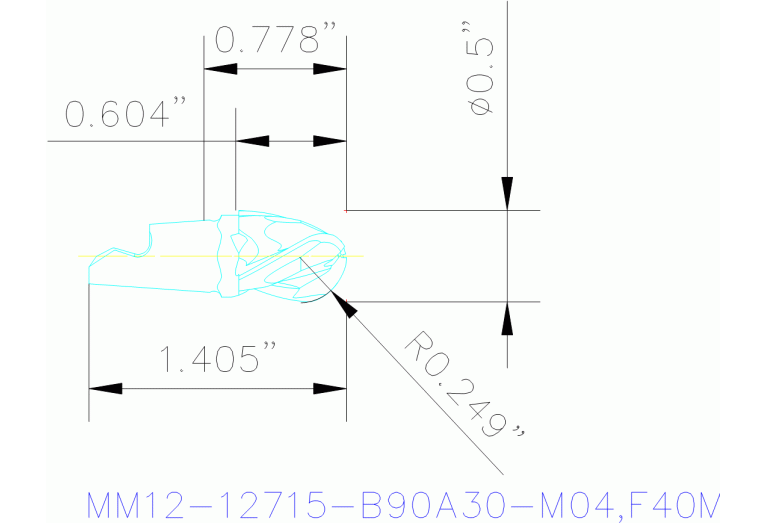 MM12-12715-B90A30-M04 F40M
