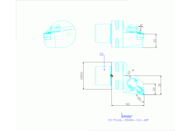 C5 PCLNL-35060-12X-JHP