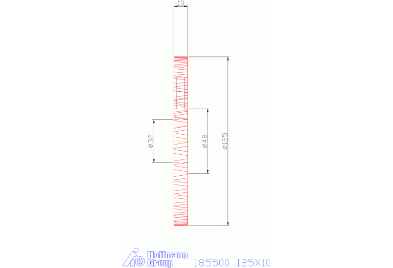 185500 125X10