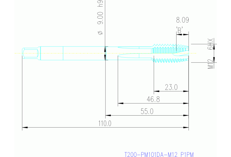 T200-PM101DA-M12 P1PM