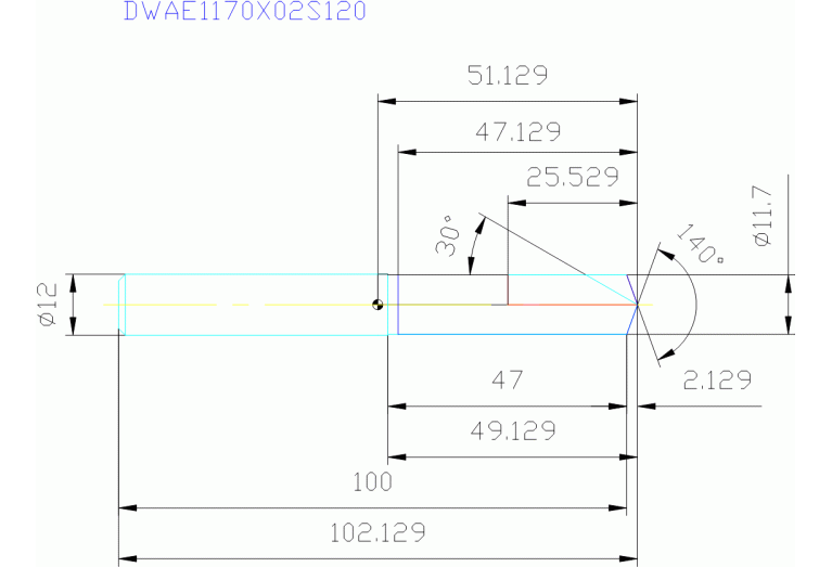 DWAE1170X02S120 DP102A