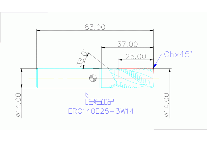 ERC140E25-3W14 IC300