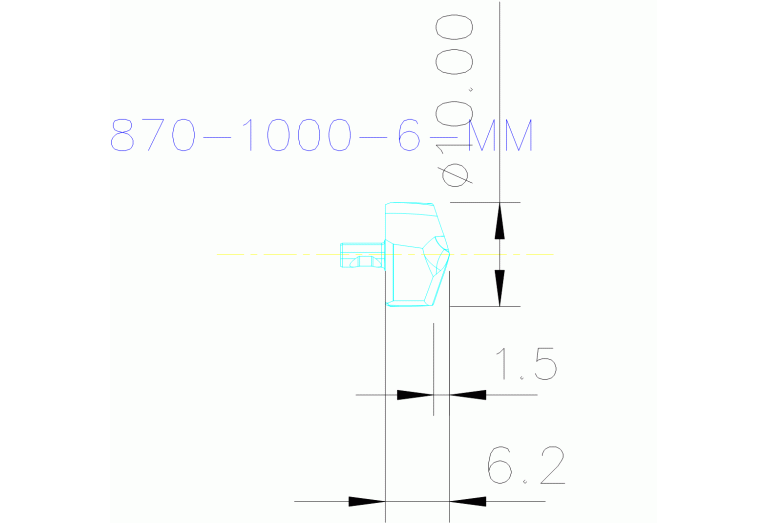 870-1000-6-MM 2234