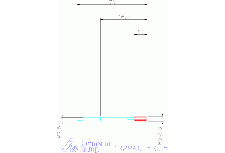 132860 5X0,5