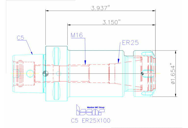 C5 ER25X100