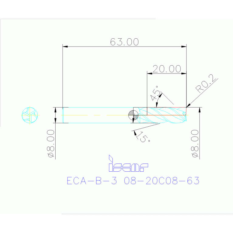 ECA-B-3 08-20C08-63 IC08