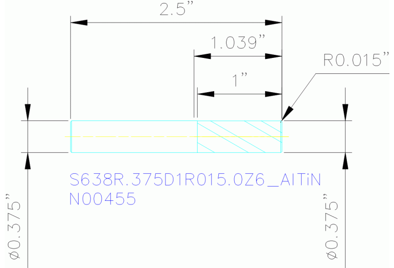 S638R.375D1R015.0Z6 ALTIN