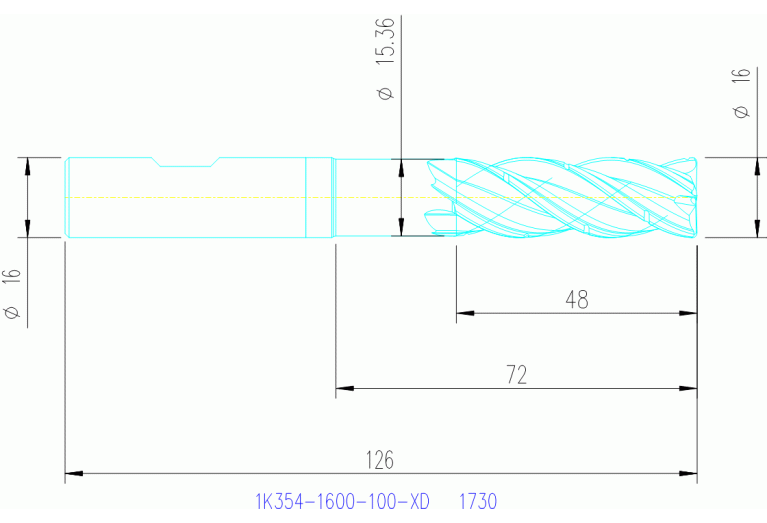 1K354-1600-100-XD 1730