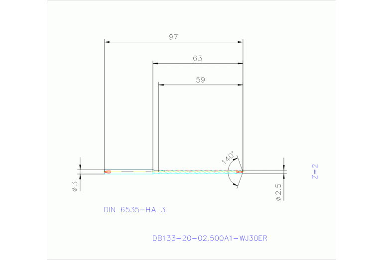 DB133-20-02.500A1-WJ30ER