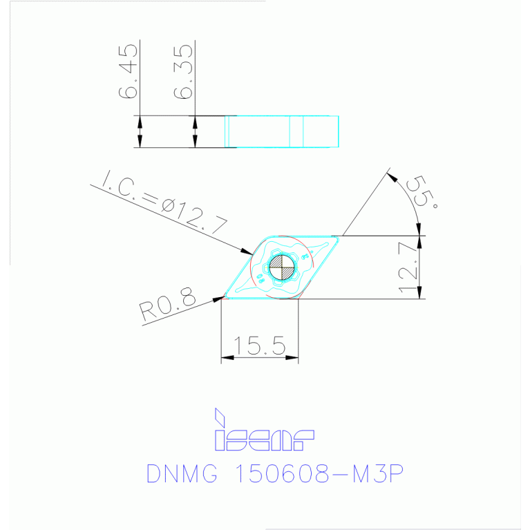 DNMG 150608-M3P IC830