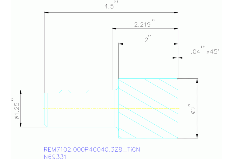 REM7102.000P4C040.3Z8 TICN