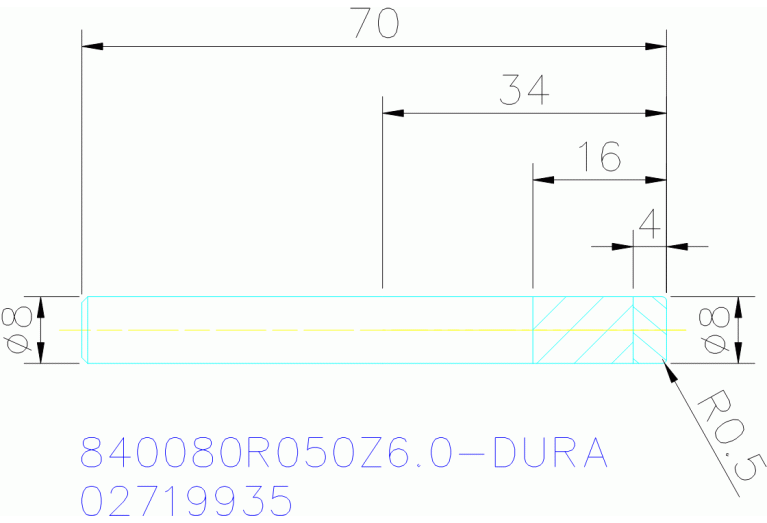 840080R050Z6.0-DURA