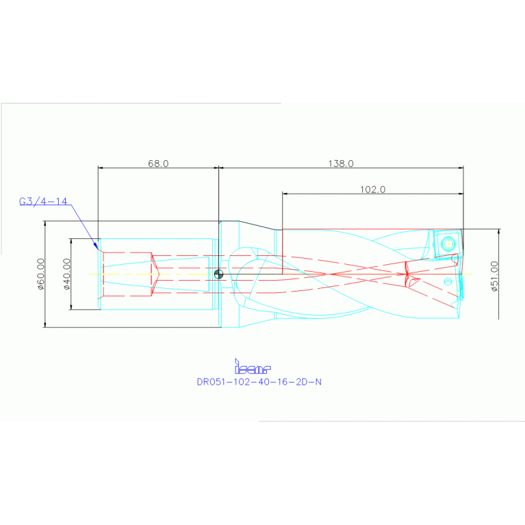 DR051-102-40-16-2D-N