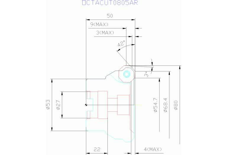 OCTACUT0805AR