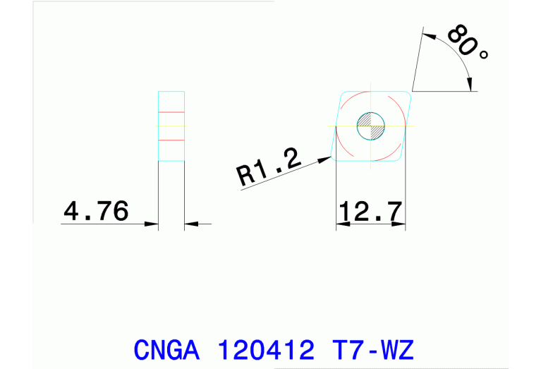 CNGA 120412 T7-WZ AB2010