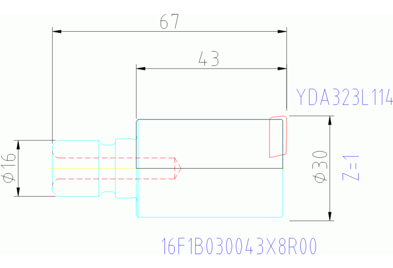 16F1B030043X8R00
