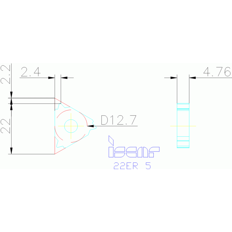 22ER 5 BUT 0.75 IC908