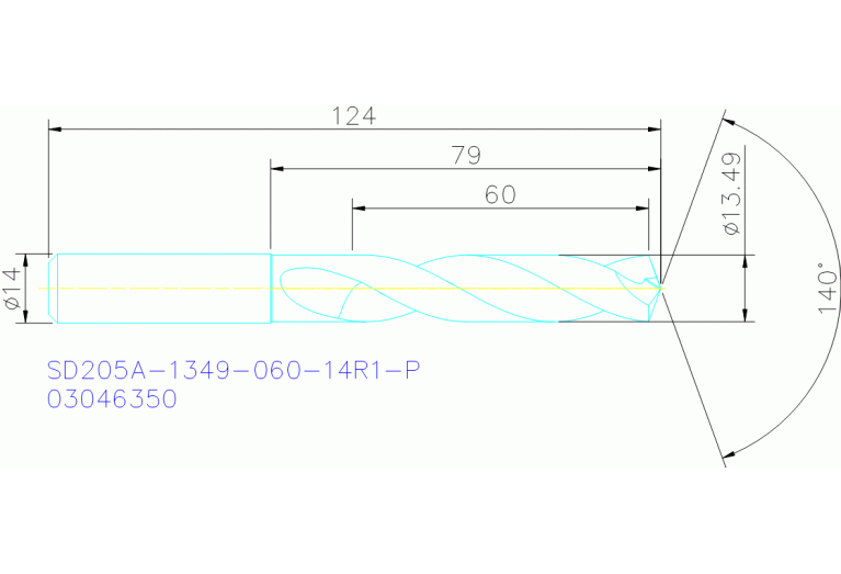 SD205A-1349-060-14R1-P