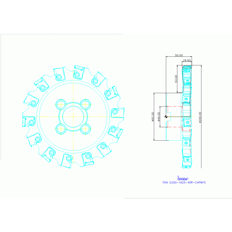 FDN D200-1925-40R-CAPM15