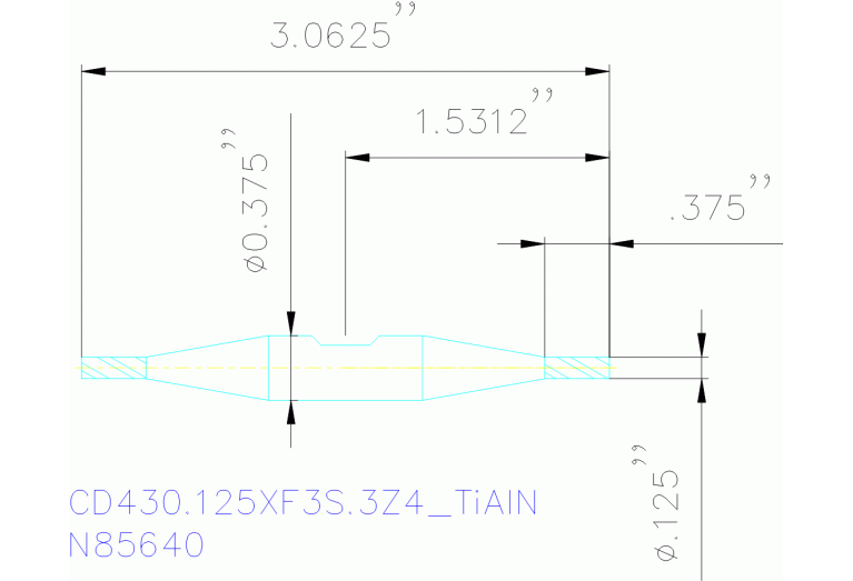 CD430.125XF3S.3Z4 TIALN