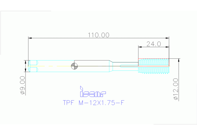 TPF M-12X1.75-F HETI