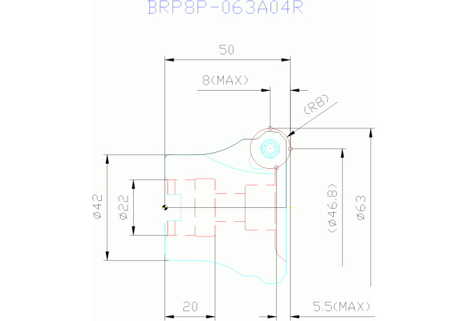 BRP8P-063A04R