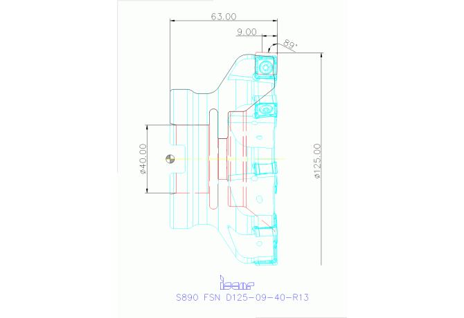 S890 FSN D125-09-40-R13