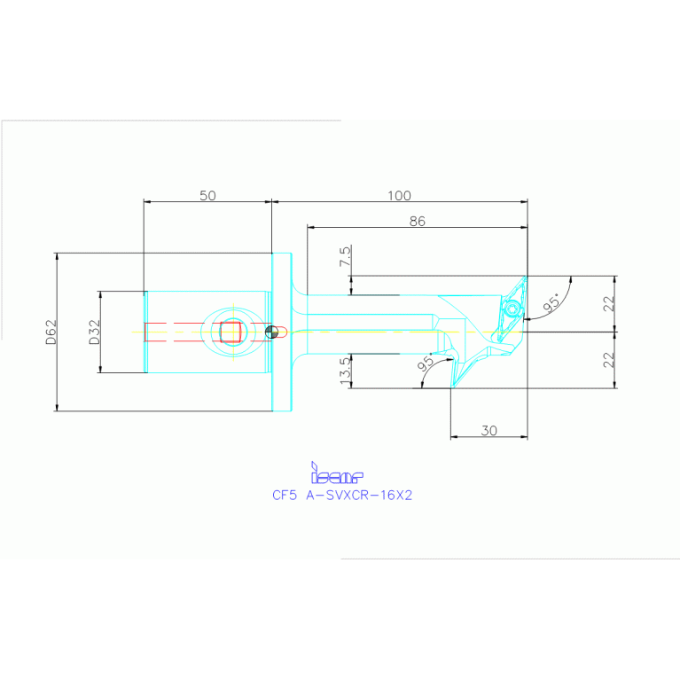 CF5 A-SVXCR-16X2