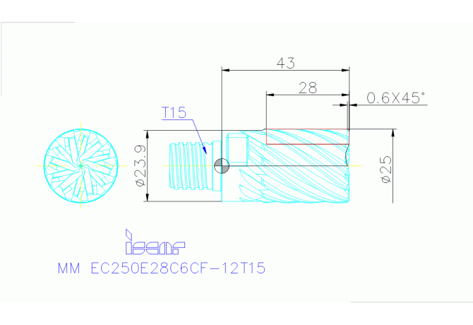 MM EC250E28C6CF-12T15 IC908