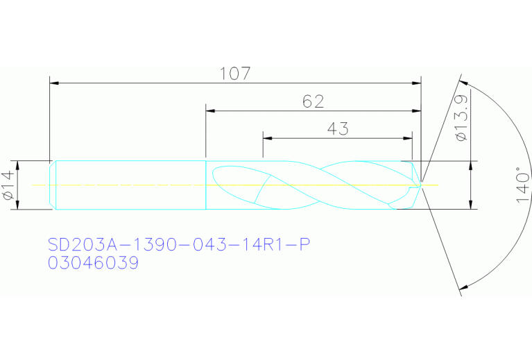 SD203A-1390-043-14R1-P