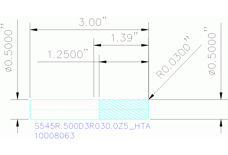 S545R.500D3R030.0Z5 HTA