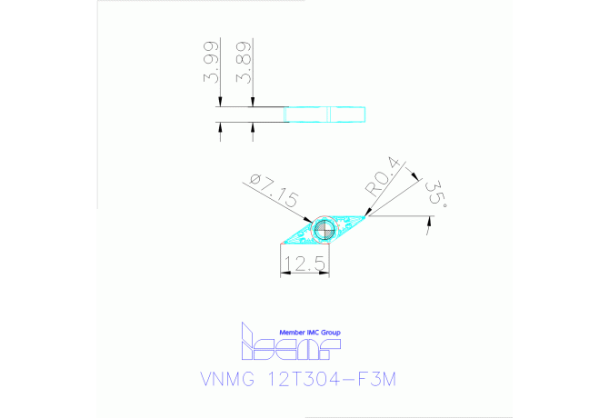 VNMG 12T304-F3M IC806
