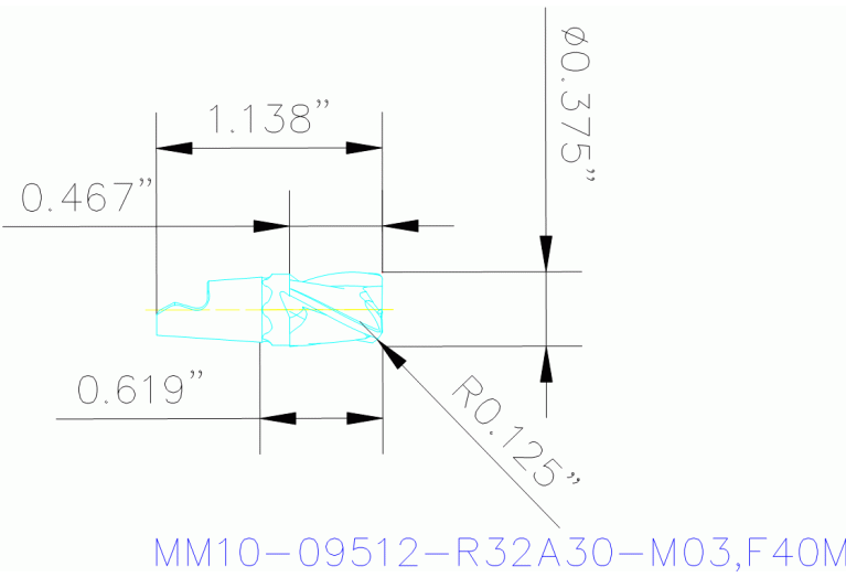 MM10-09512-R32A30-M03 F40M